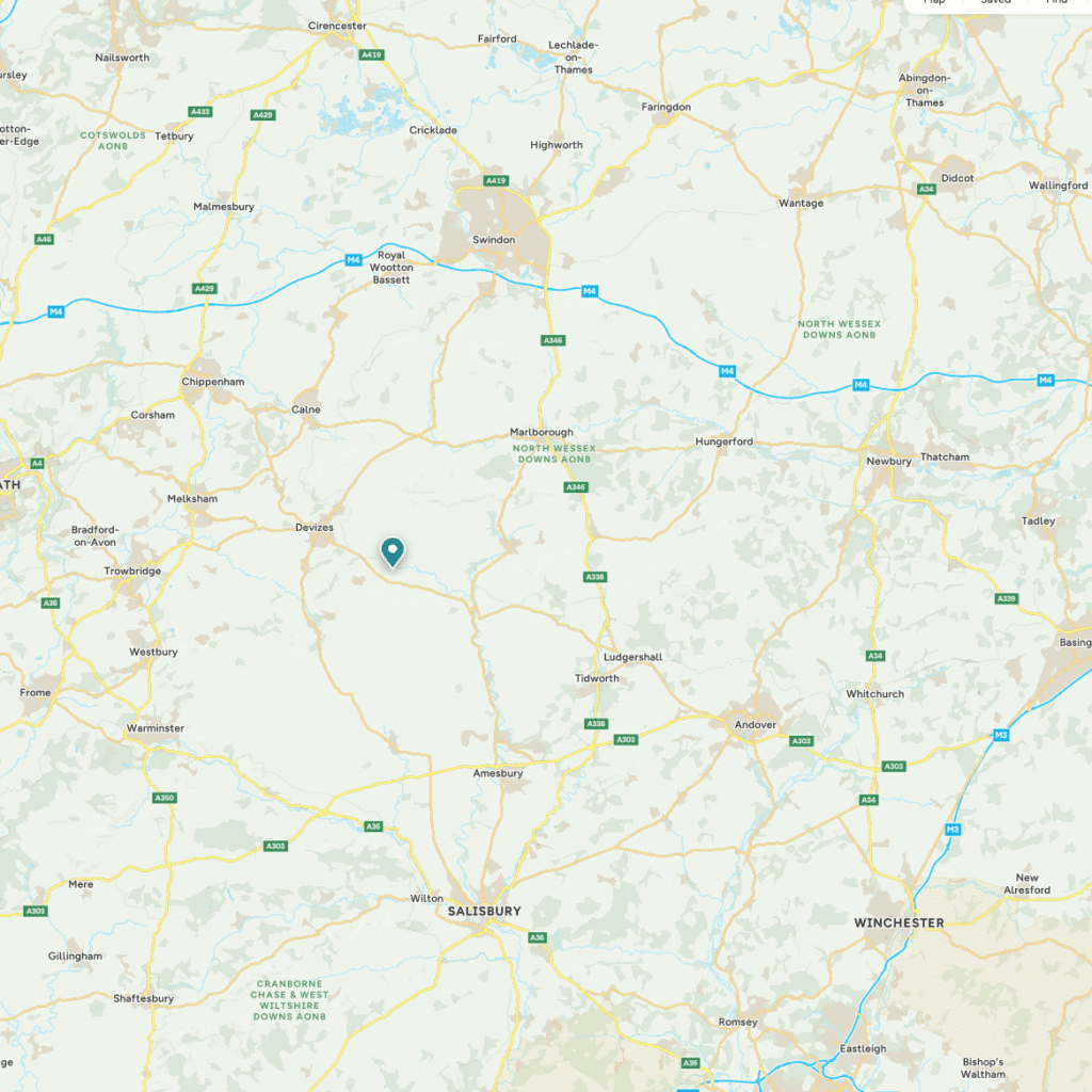 Map of Wiltshire